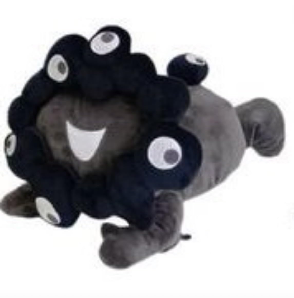 Amazon.co.jp: EXPO2025 ミャクミャク 這型ぬいぐるみ M黒 EXPO2025